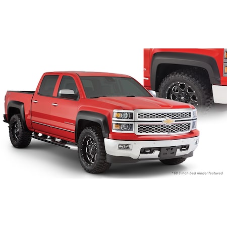 Bushwacker 14-16 SILVERADO 1500/15-16 SILVERADO HD SB/LB(6.5FT/8FT) EXT-A-FENDER 40964-02